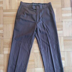 Brown Calvin Klein Dress Pants
